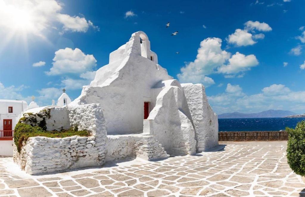 Budget Downtown Apartment- Harma I Mykonos Town Ngoại thất bức ảnh