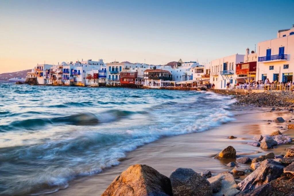 Budget Downtown Apartment- Harma I Mykonos Town Ngoại thất bức ảnh